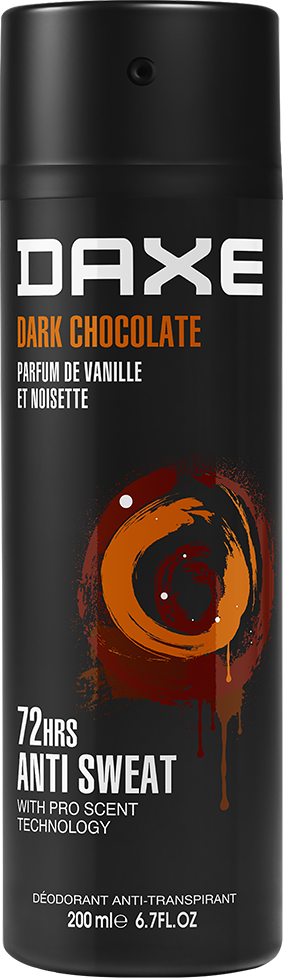 DAXE Déodorant Spray Dark Chocolate-200ML