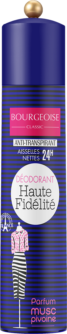 Bourgeoise Déodorant Spray Classic Haute Fidélité-200ML