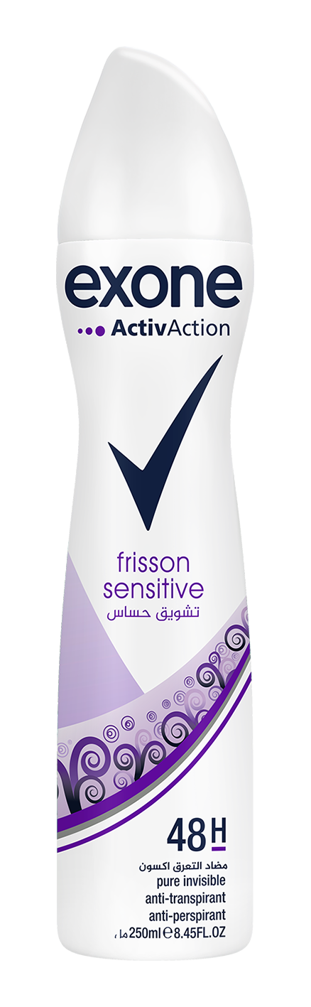 Exone Déodorant Spray Frisson Sensitive (FEMME) – 250ML