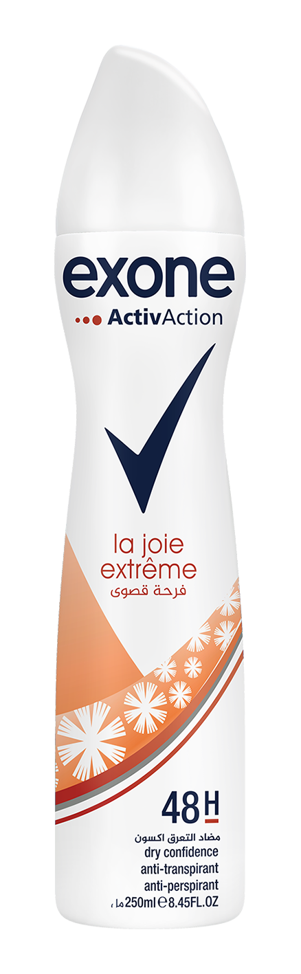 Exone Déodorant Spray La Joie Extrême (FEMME) – 250ML