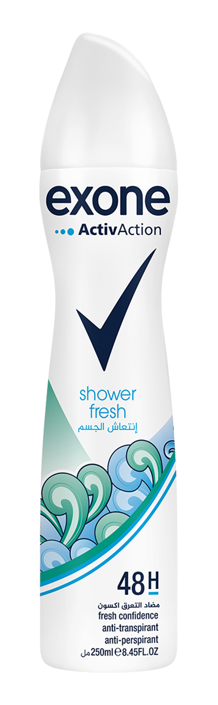 Exone Déodorant Spray Shower Fresh (FEMME) – 250ML