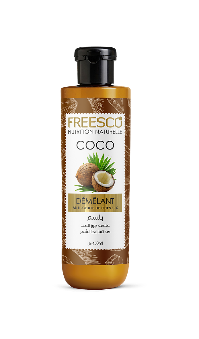 Démêlant FREESCO à base d’huile de coconut-450ML