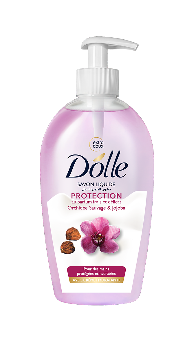 Savon Dolle Protection (Orchidée sauvage & Jojoba)-400ML