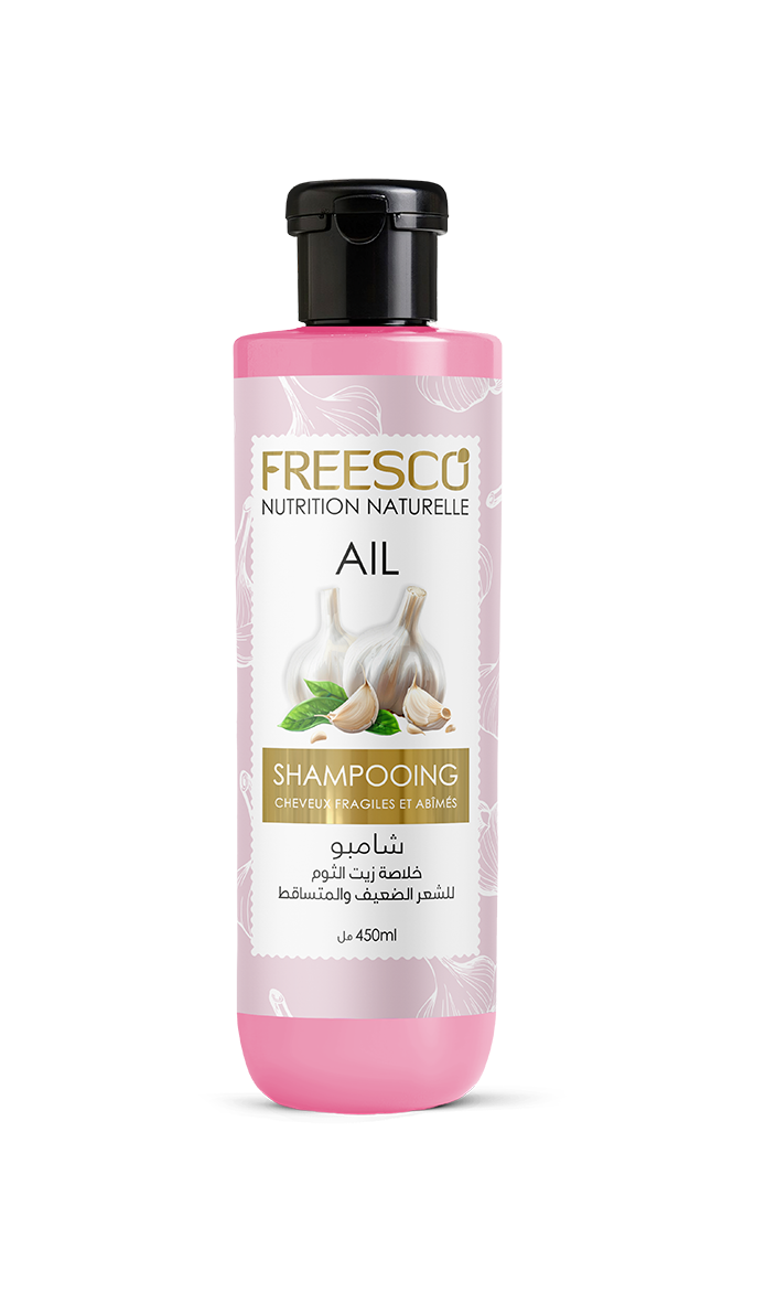 Shampooing FREESCO huile d&rsquo;ail-450ML