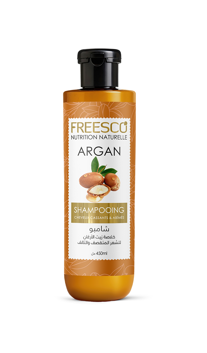 Shampooing FREESCO huile d&rsquo;argan-450ML