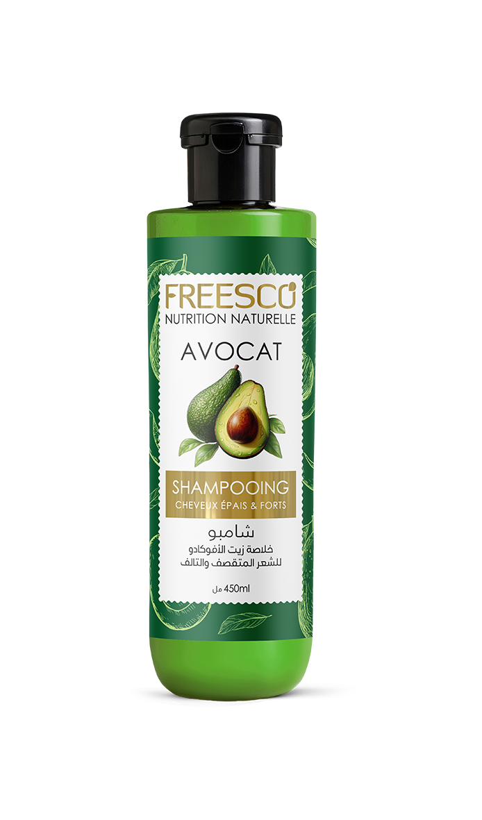 Shampooing FREESCO huile d&rsquo;avocat-450ML