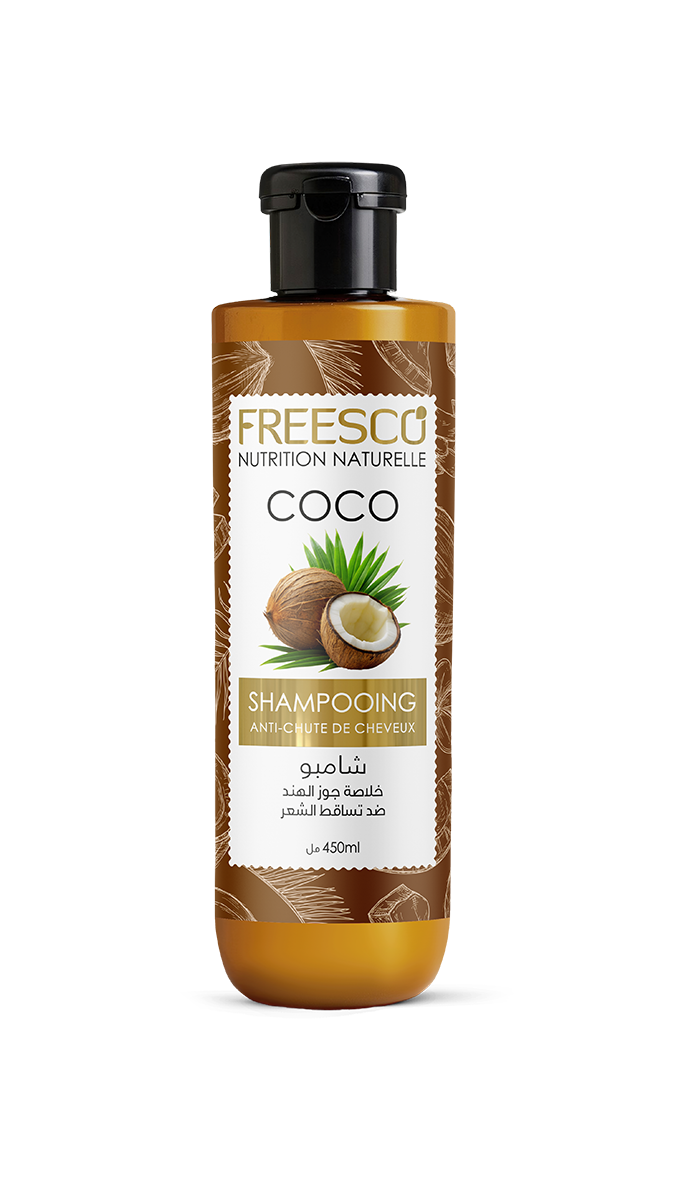 Shampooing FREESCO huile de coconut-450ML